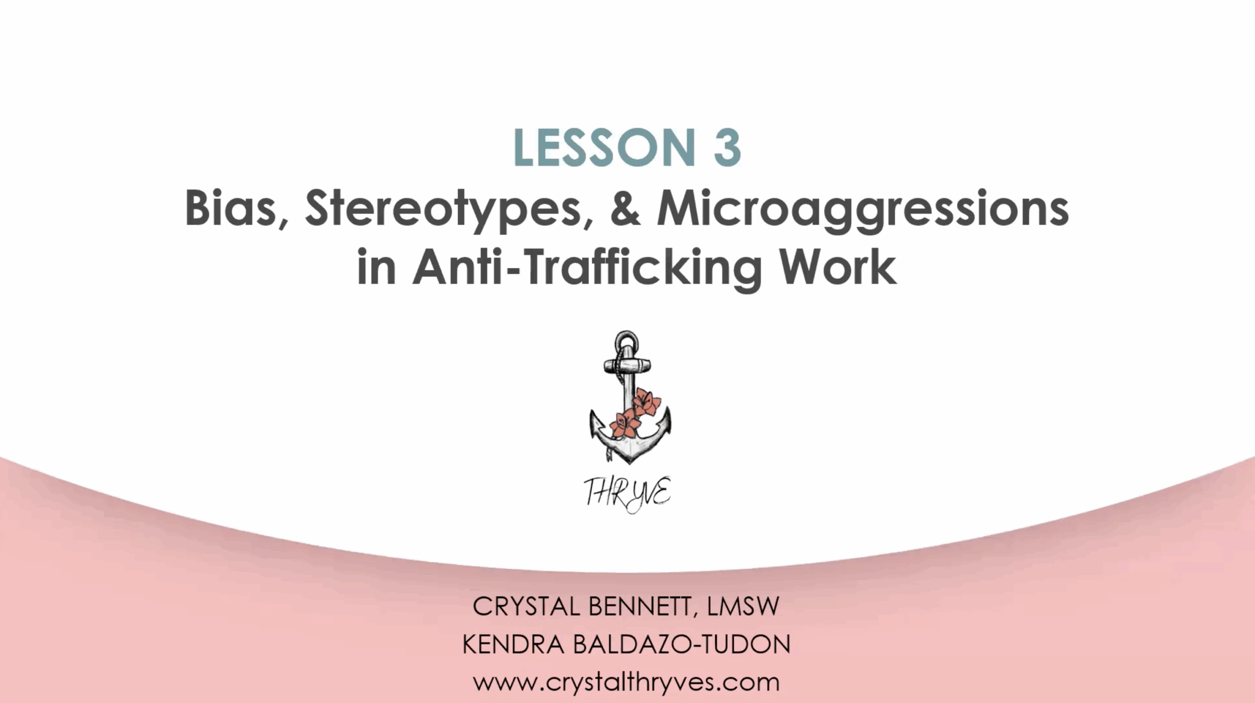 Bias, Stereotypes & Microaggressions